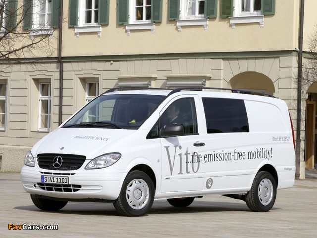 Images of Mercedes-Benz Vito BlueEfficiency Prototype (W639) 2010 (640 x 480)
