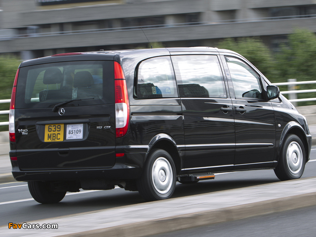 Images of Mercedes-Benz Vito Taxi UK-spec (W639) 2010 (640 x 480)