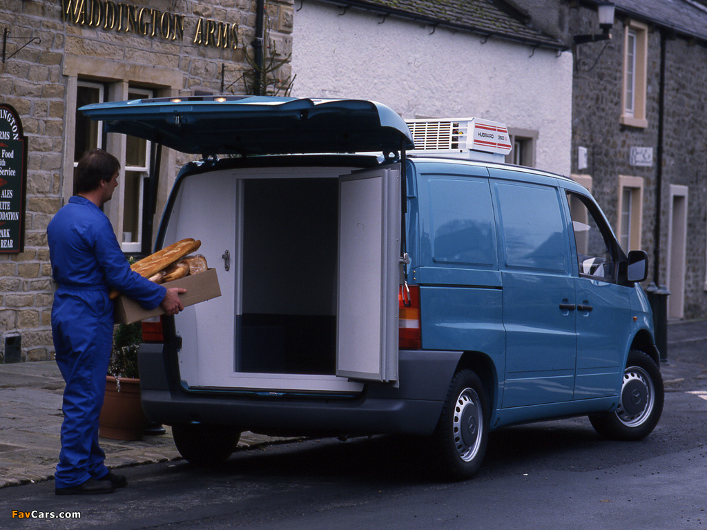 Mercedes-Benz Vito 110 CDI Refregirator Van UK-spec (W638) 1996–2003 images (1024 x 768)