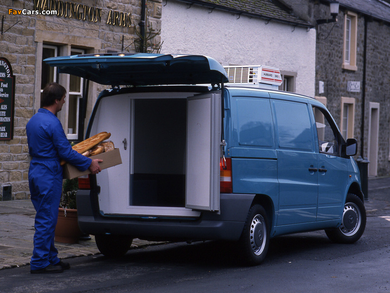 Mercedes-Benz Vito 110 CDI Refregirator Van UK-spec (W638) 1996–2003 images (800 x 600)