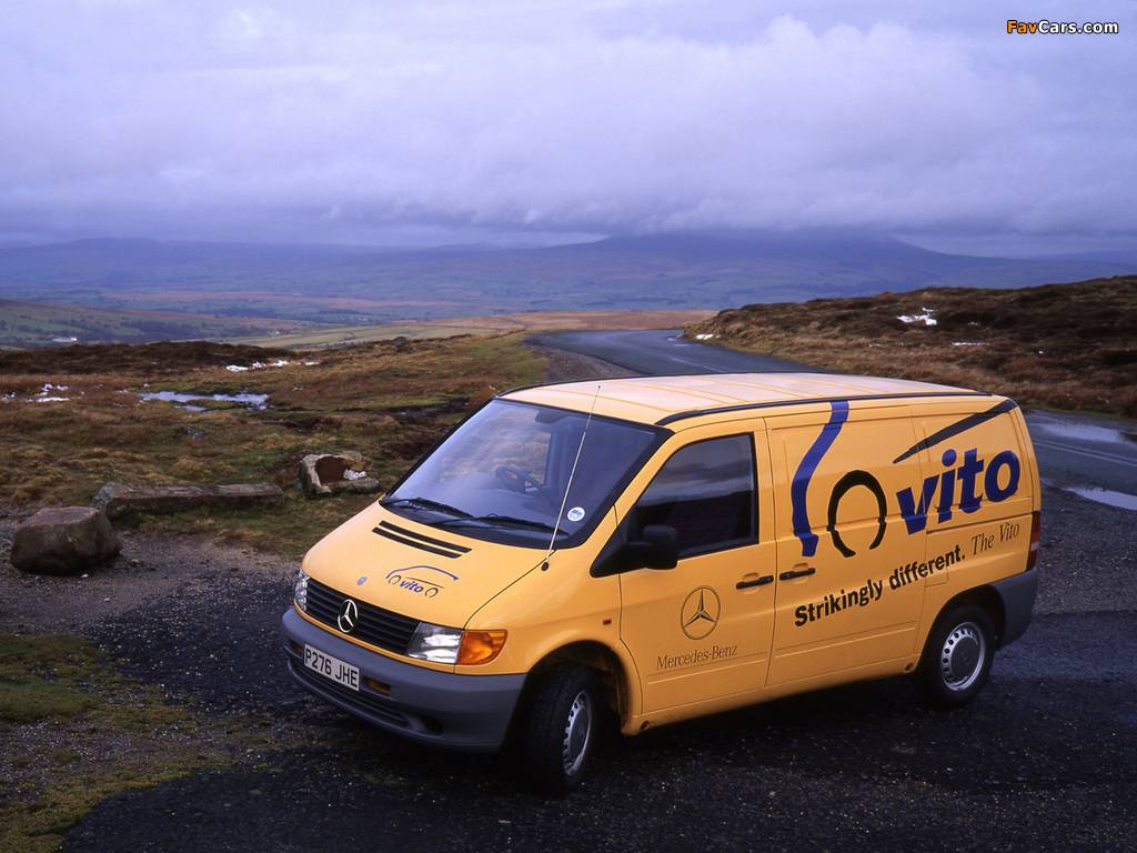 Mercedes-Benz Vito 110 CDI Van UK-spec (W638) 1996–2003 photos (1024 x 768)