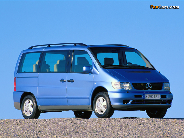 Mercedes-Benz Vito (W638) 1996–2003 wallpapers (640 x 480)