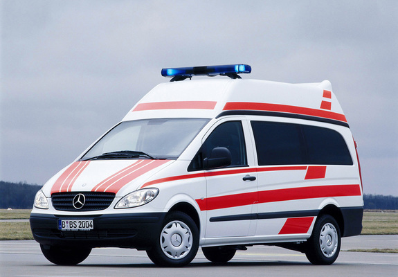 Mercedes-Benz Vito Ambulance (W639) 2003–10 photos