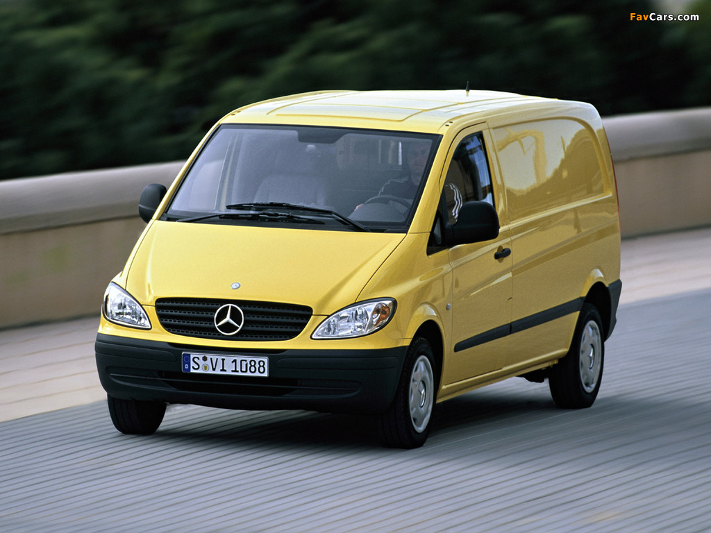 Mercedes-Benz Vito Van (W639) 2003–10 photos (1024 x 768)