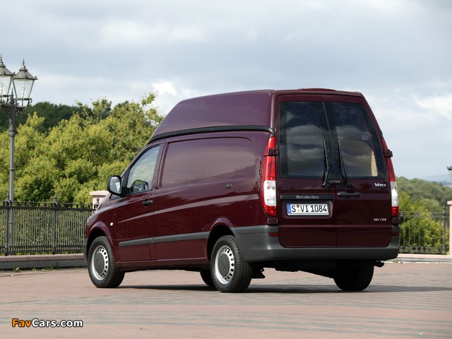 Mercedes-Benz Vito Van (W639) 2003–10 photos (640 x 480)