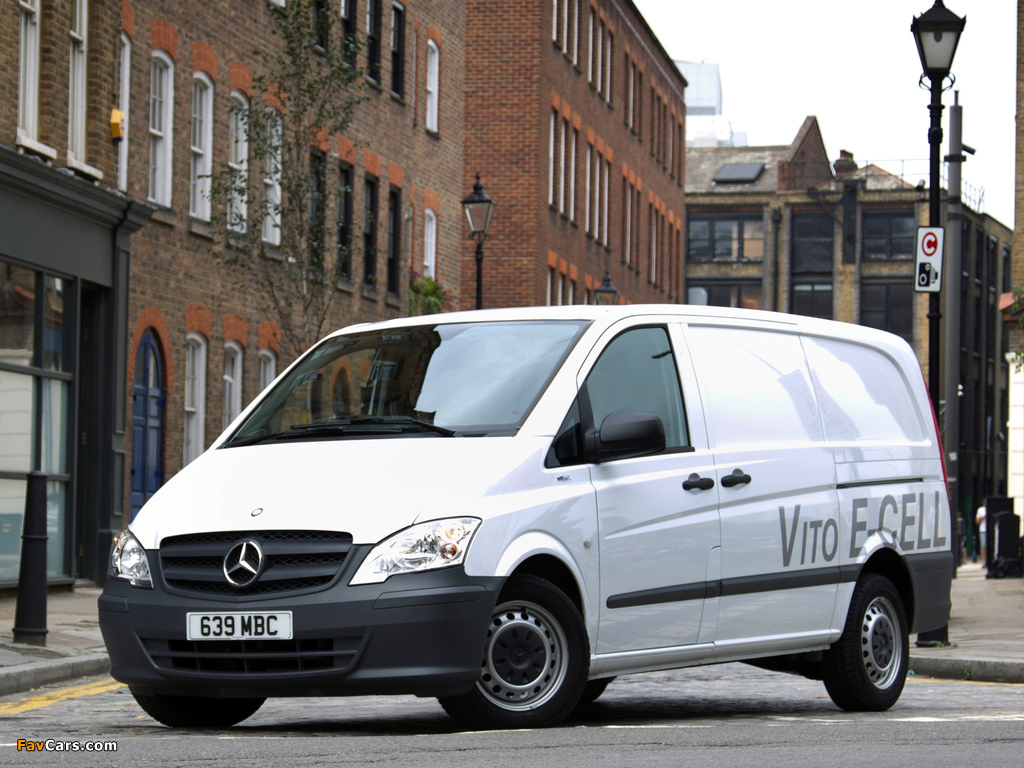 Mercedes-Benz Vito Van E-Cell UK-spec (W639) 2010 images (1024 x 768)