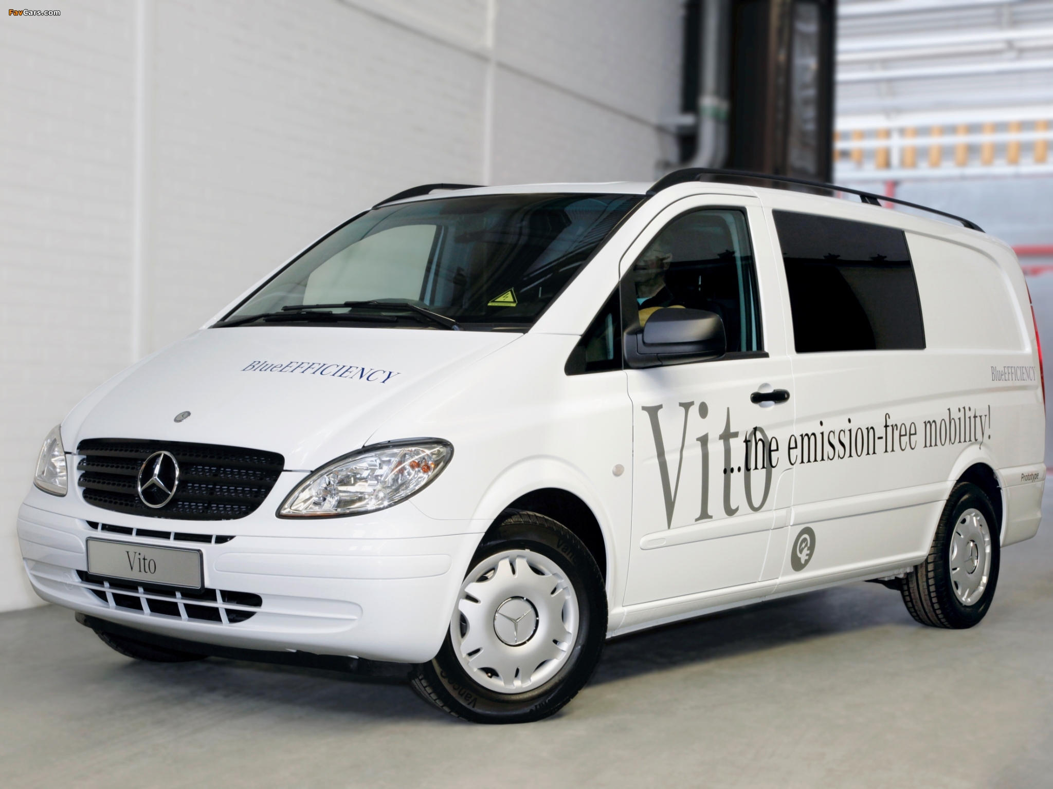 Mercedes-Benz Vito BlueEfficiency Prototype (W639) 2010 images (2048 x 1536)