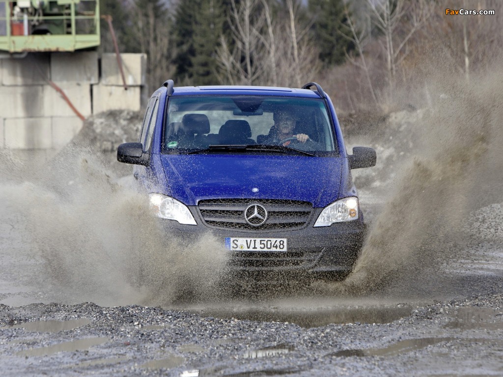 Mercedes-Benz Vito 4MATIC (W639) 2010 pictures (1024 x 768)