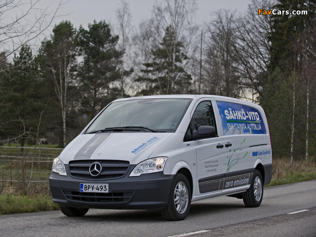 Mercedes-Benz Vito Van E-Cell (W639) 2010 wallpapers (640 x 480)