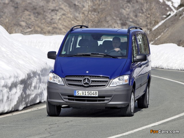 Mercedes-Benz Vito 4MATIC (W639) 2010 wallpapers (640 x 480)