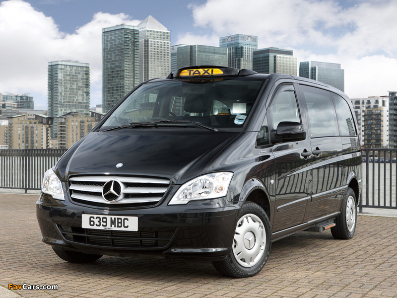 Mercedes-Benz Vito Taxi UK-spec (W639) 2010 wallpapers (800 x 600)