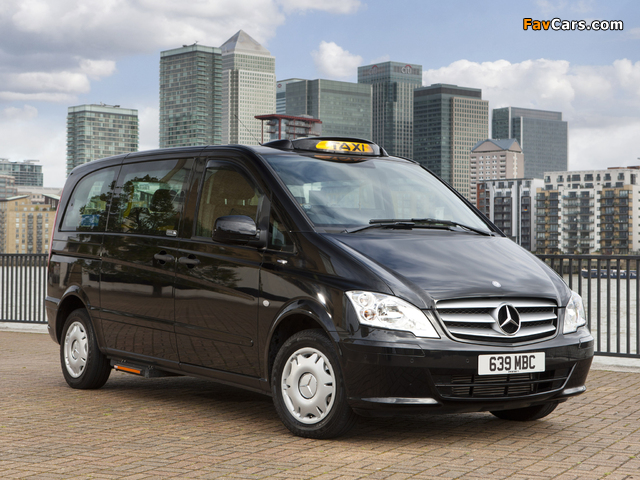 Mercedes-Benz Vito Taxi UK-spec (W639) 2010 wallpapers (640 x 480)