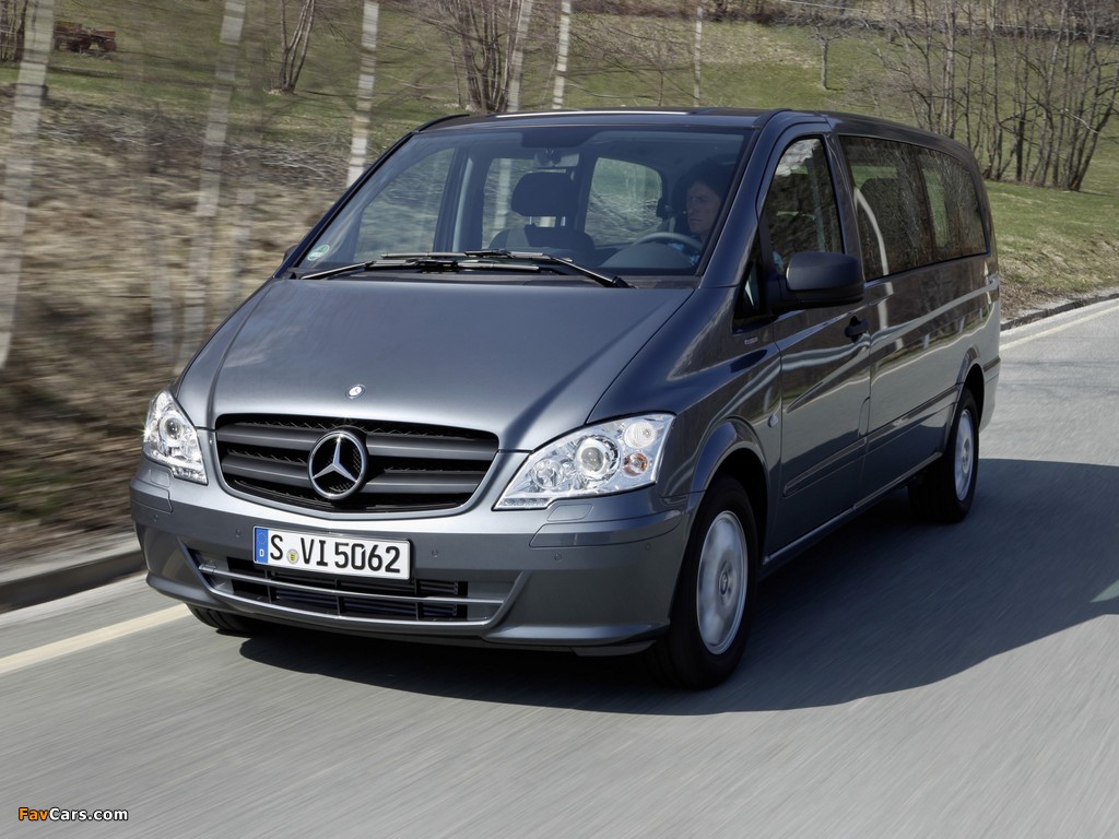 Mercedes-Benz Vito Shuttle (W639) 2011 photos (1024 x 768)