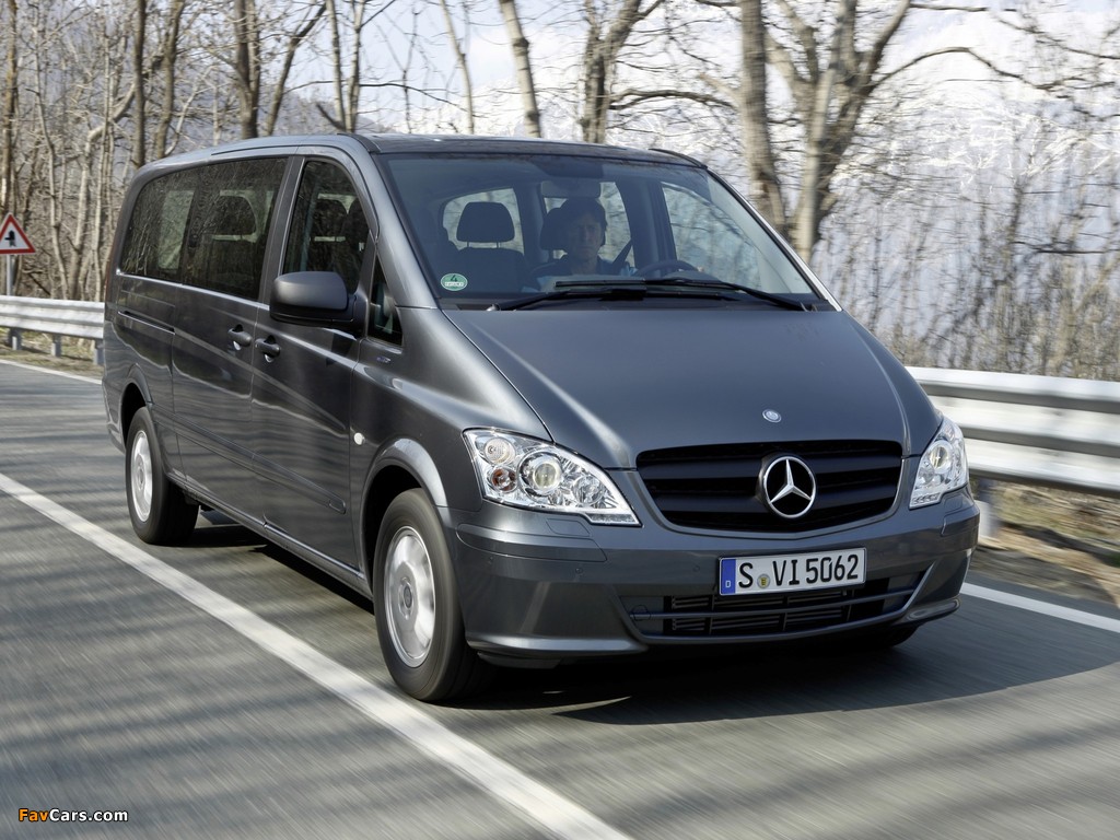 Mercedes-Benz Vito Shuttle (W639) 2011 pictures (1024 x 768)