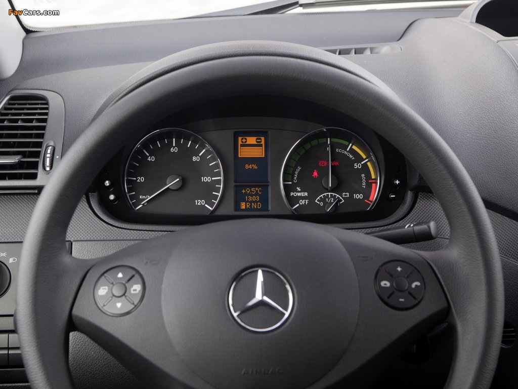 Mercedes-Benz Vito E-Cell (W639) 2012 photos (1024 x 768)