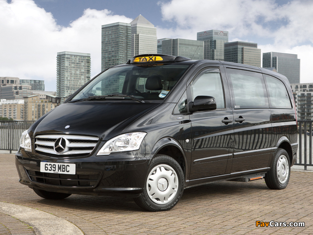 Photos of Mercedes-Benz Vito Taxi UK-spec (W639) 2010 (640 x 480)