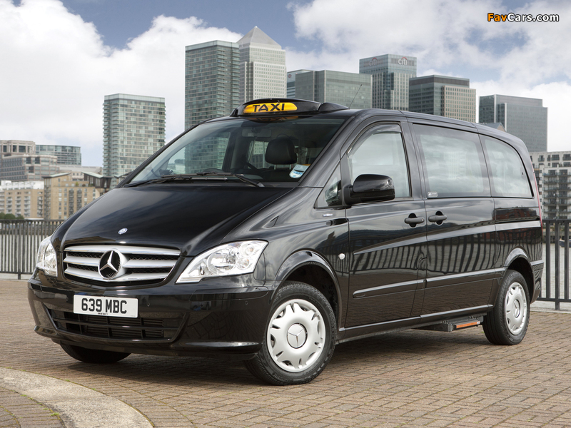 Photos of Mercedes-Benz Vito Taxi UK-spec (W639) 2010 (800 x 600)