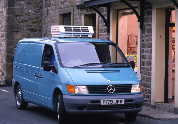 Pictures of Mercedes-Benz Vito 110 CDI Refregirator Van UK-spec (W638) 1996–2003
