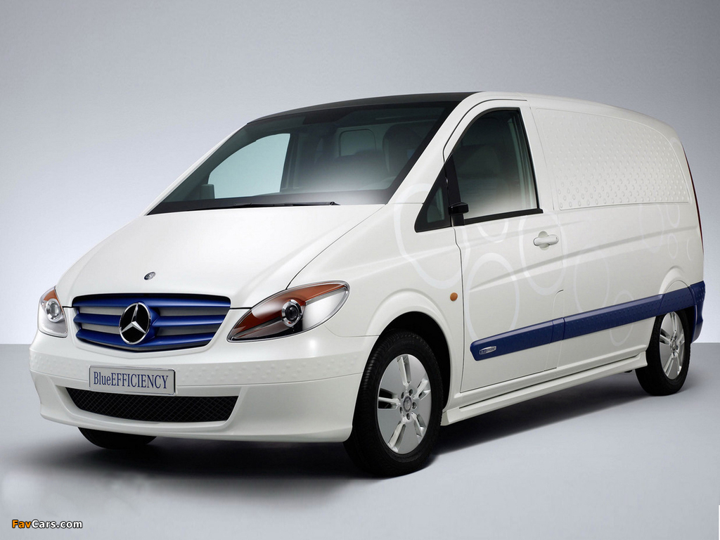 Pictures of Mercedes-Benz Vito BlueEfficiency Concept (W639) 2008 (1024 x 768)