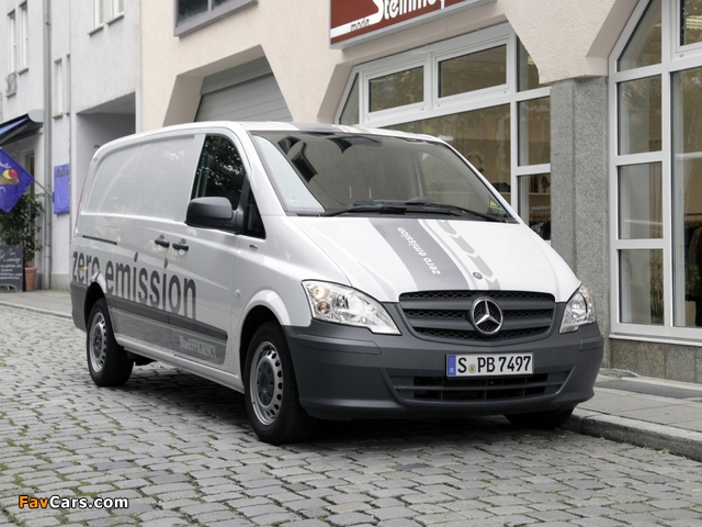 Pictures of Mercedes-Benz Vito Van E-Cell (W639) 2010 (640 x 480)
