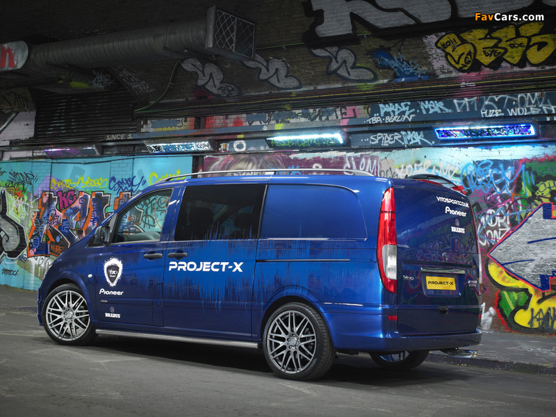 Pictures of Mercedes-Benz Vito Sport-X Project X (W639) 2012 (800 x 600)