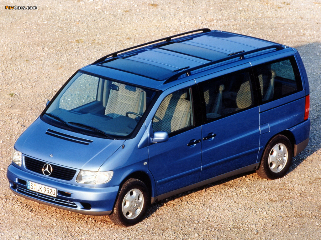 Mercedes-Benz Vito (W638) 1996–2003 wallpapers (1024 x 768)