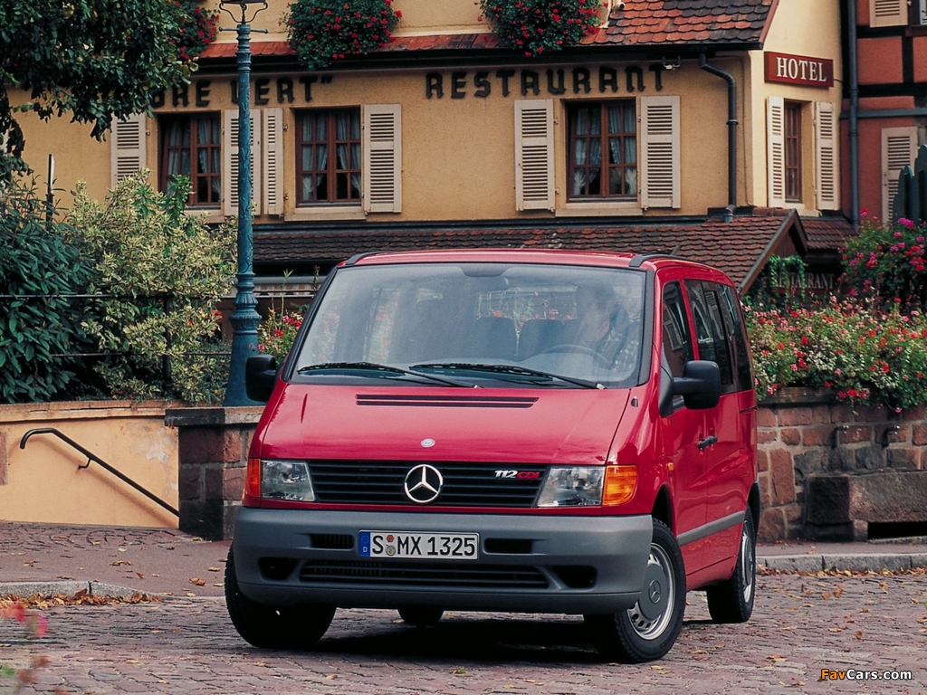 Mercedes-Benz Vito (W638) 1996–2003 wallpapers (1024 x 768)