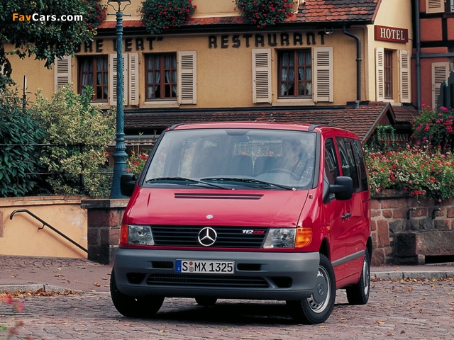 Mercedes-Benz Vito (W638) 1996–2003 wallpapers (640 x 480)