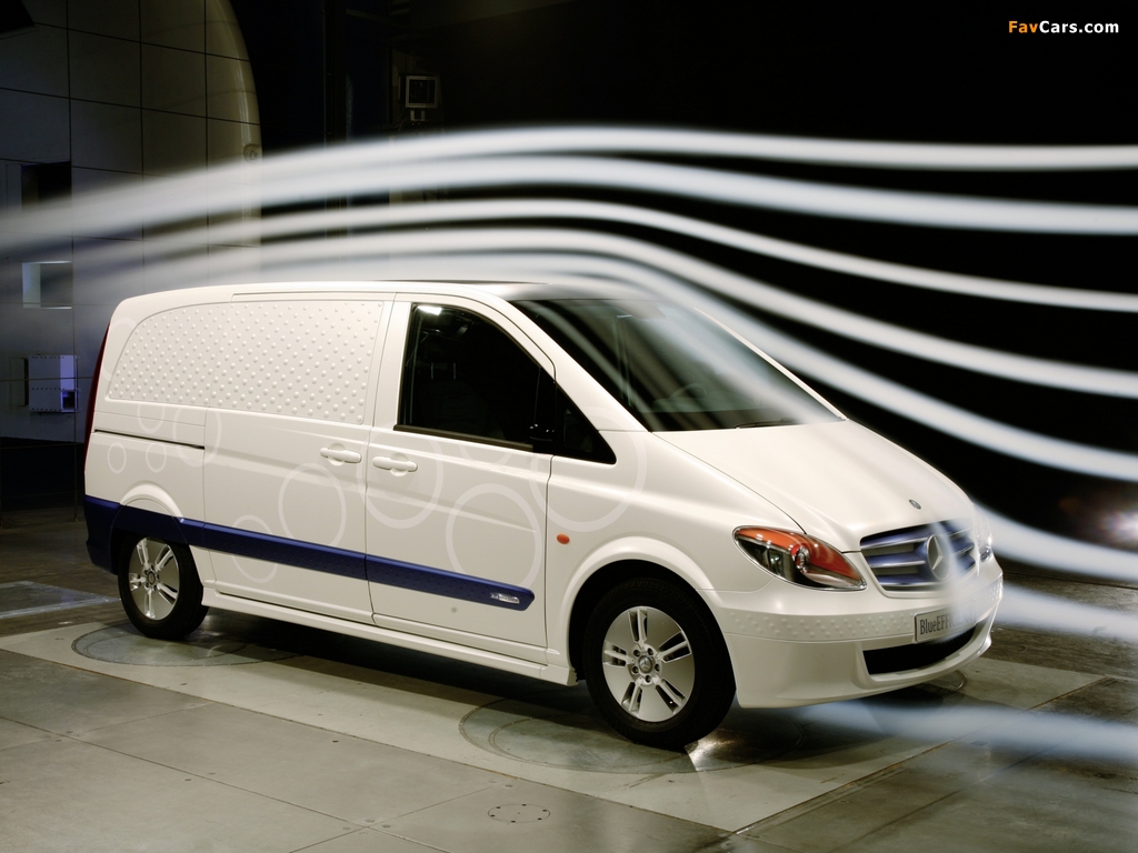 Mercedes-Benz Vito BlueEfficiency Concept (W639) 2008 wallpapers (1024 x 768)