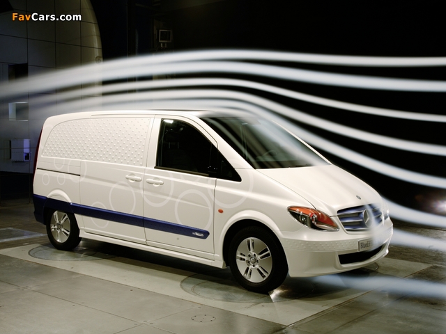 Mercedes-Benz Vito BlueEfficiency Concept (W639) 2008 wallpapers (640 x 480)