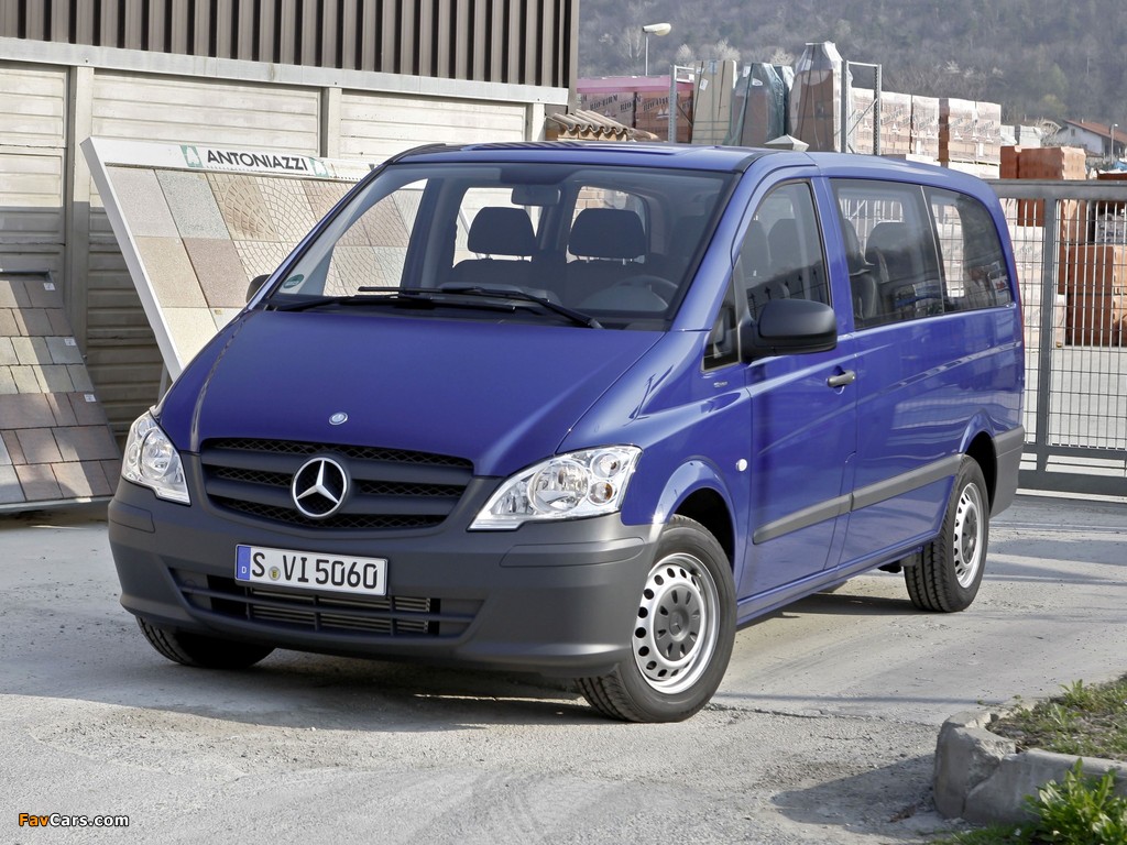 Mercedes-Benz Vito Crew (W639) 2011 wallpapers (1024 x 768)