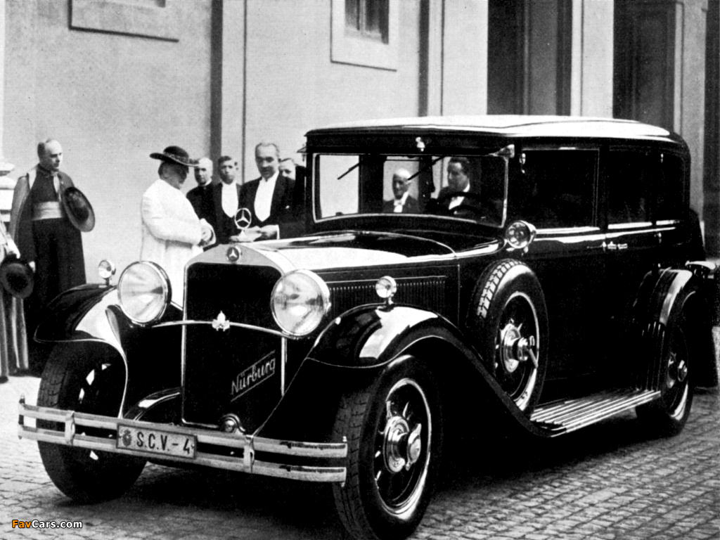 Images of Mercedes-Benz Nürburg 460 K Pullman Popemobile (W08) 1930 (1024 x 768)
