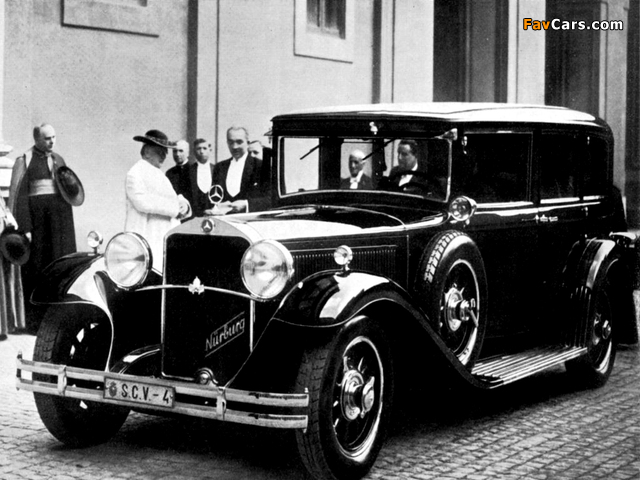 Images of Mercedes-Benz Nürburg 460 K Pullman Popemobile (W08) 1930 (640 x 480)