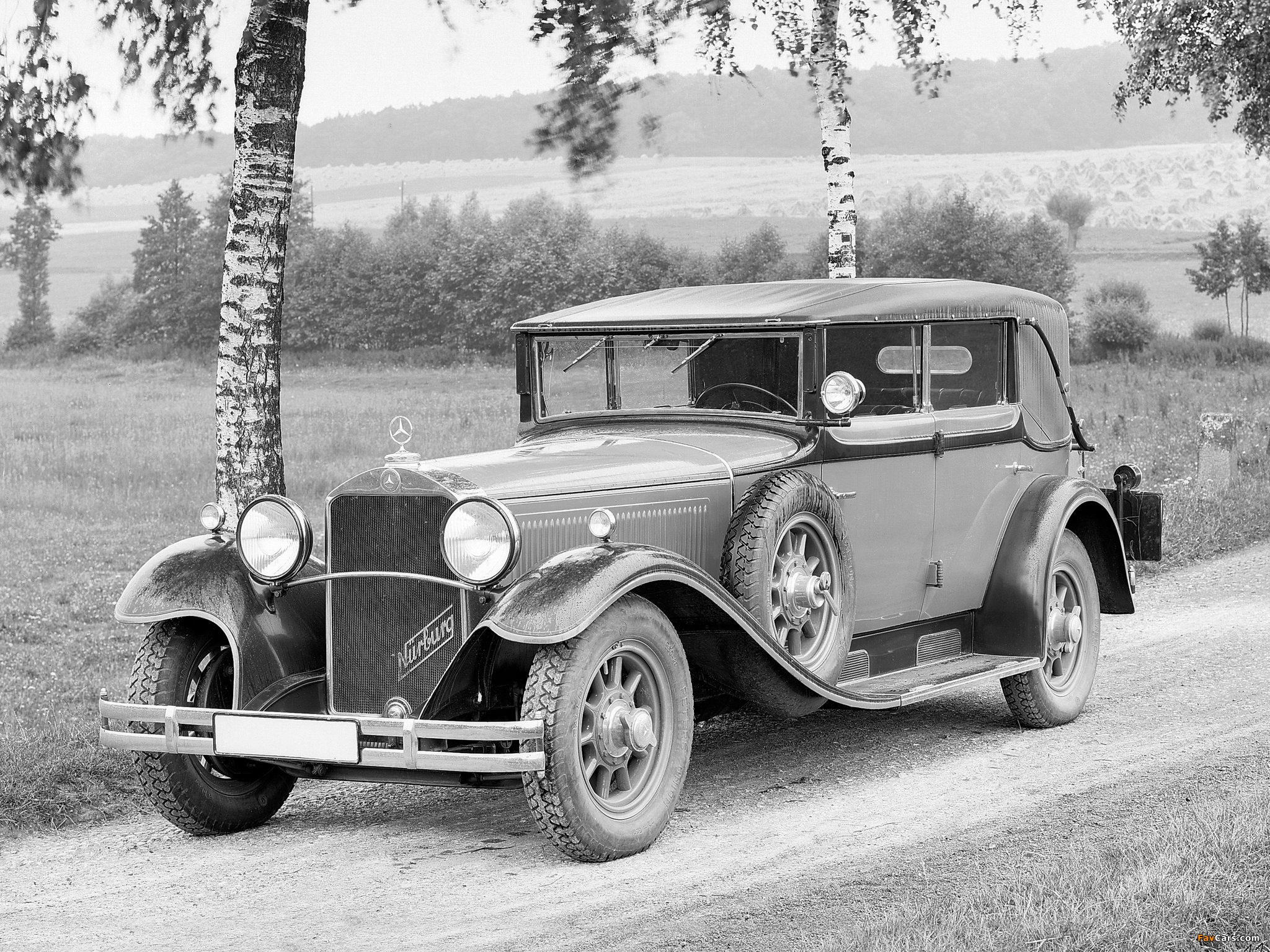 Mercedes-Benz Nürburg 460 K Cabriolet D (W08) 1928–33 wallpapers (2048 x 1536)