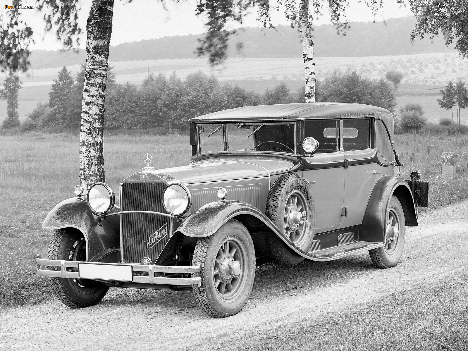 Mercedes-Benz Nürburg 460 K Cabriolet D (W08) 1928–33 wallpapers (1600 x 1200)