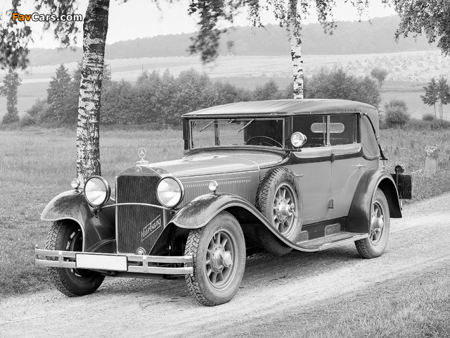 Mercedes-Benz Nürburg 460 K Cabriolet D (W08) 1928–33 wallpapers (640 x 480)