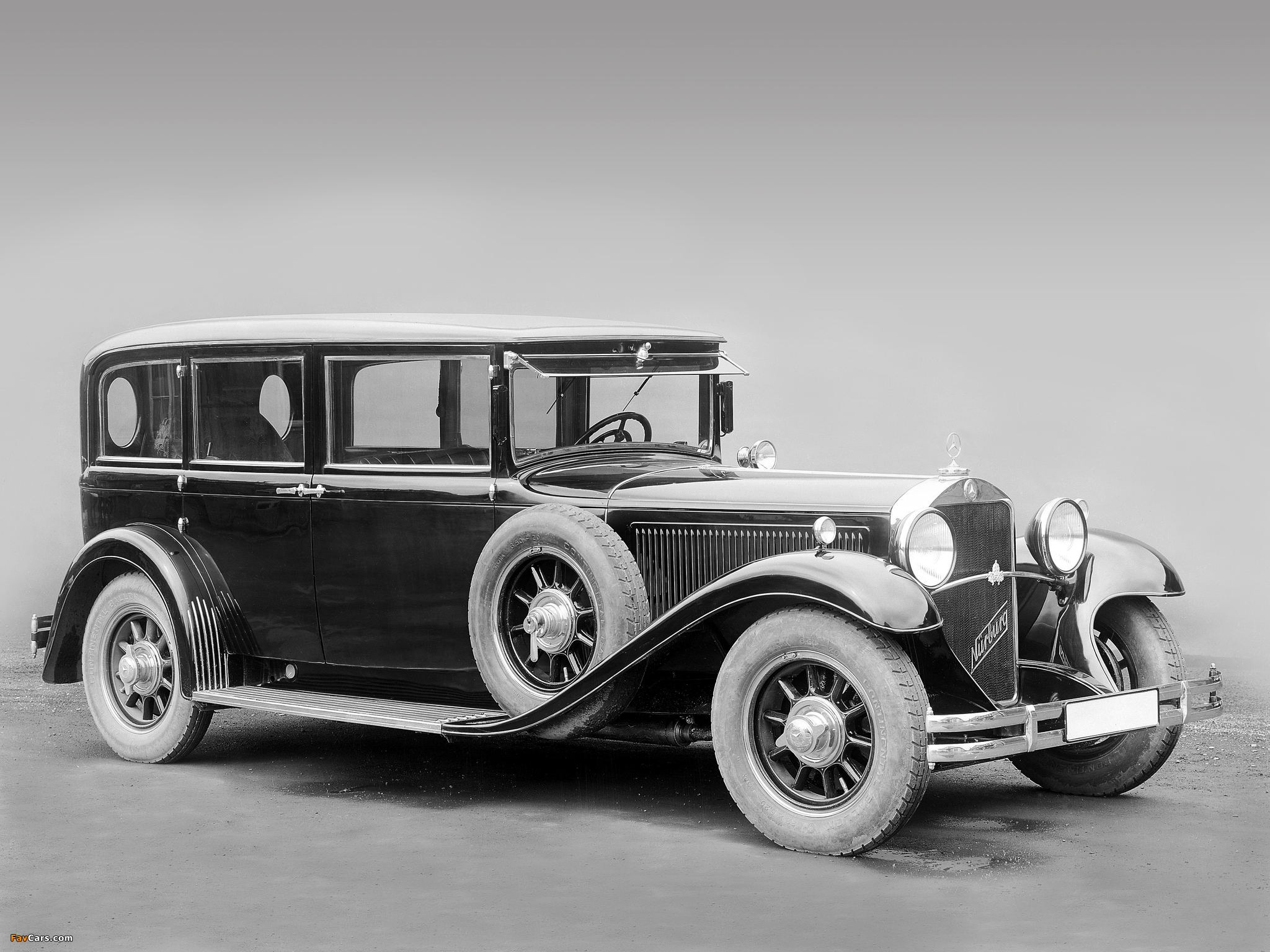 Mercedes-Benz Nürburg 460 K Pullman Popemobile (W08) 1930 wallpapers (2048 x 1536)