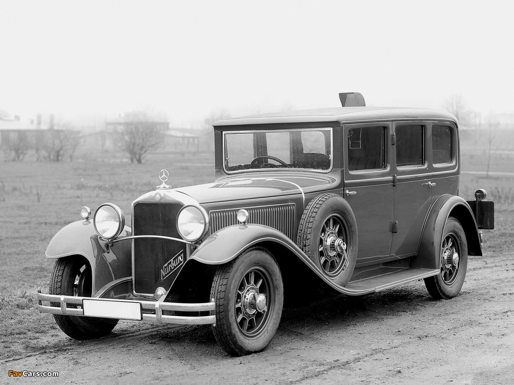 Mercedes-Benz Nürburg 460 K Pullman Armored (W08) 1931 pictures (1024 x 768)