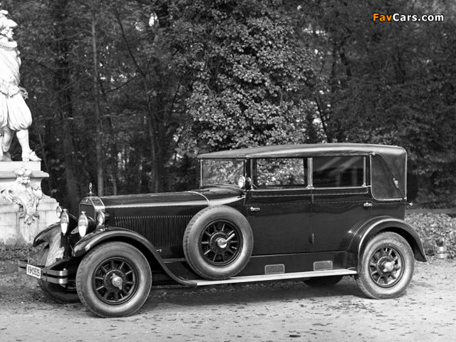 Pictures of Mercedes-Benz Nürburg 460 K Cabriolet D (W08) 1928–33 (640 x 480)