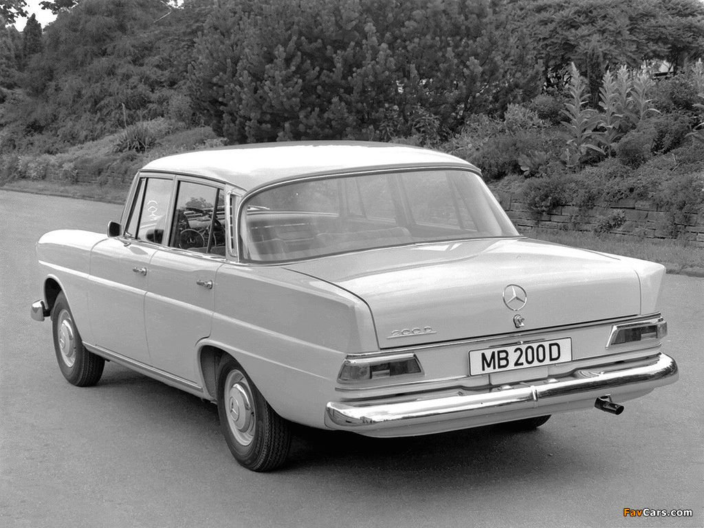 Mercedes-Benz 200 D (W110) 1965–68 photos (1024 x 768)