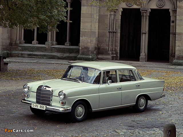 Mercedes-Benz 200 D (W110) 1965–68 pictures (640 x 480)