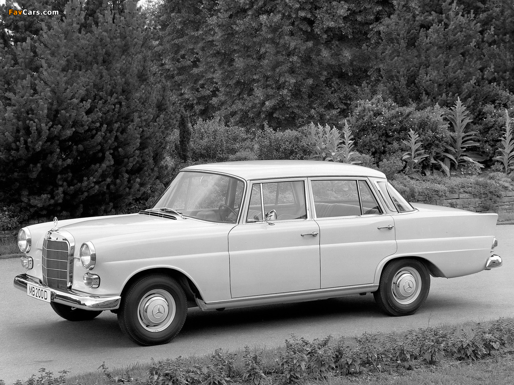 Mercedes-Benz 200 D (W110) 1965–68 pictures (1024 x 768)