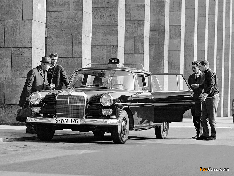 Mercedes-Benz 200 D Taxi (W110) 1965–68 wallpapers (800 x 600)