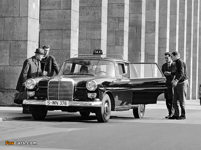 Mercedes-Benz 200 D Taxi (W110) 1965–68 wallpapers (640 x 480)