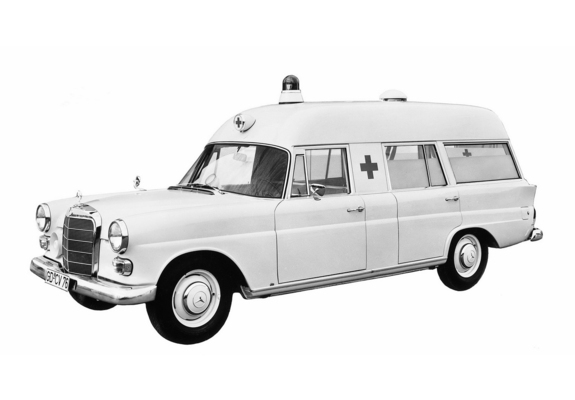 Binz Mercedes-Benz 200 D Ambulance (W110) 1965–68 wallpapers