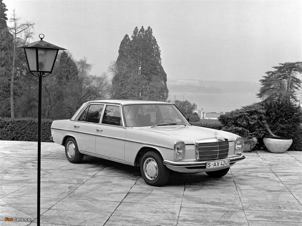 Mercedes-Benz E-Klasse (W114/115) 1967–76 wallpapers (1024 x 768)