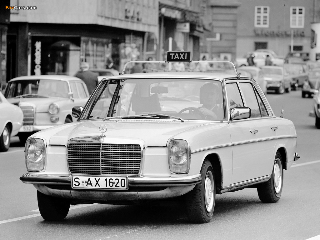 Mercedes-Benz 240 D 3.0 Taxi (W115) 1974–76 images (1024 x 768)