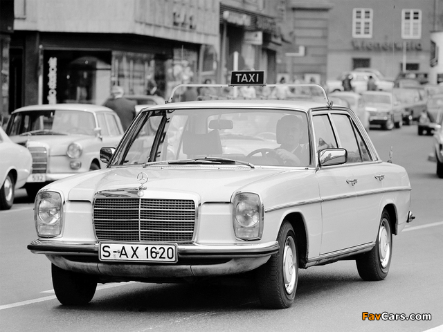 Mercedes-Benz 240 D 3.0 Taxi (W115) 1974–76 images (640 x 480)