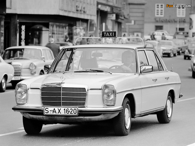 Mercedes-Benz 240 D 3.0 Taxi (W115) 1974–76 images (800 x 600)