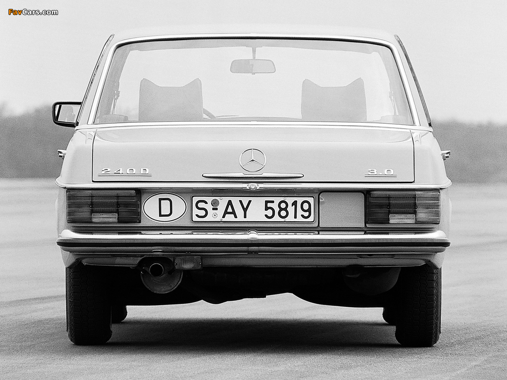 Mercedes-Benz 240 D 3.0 (W115) 1974–76 pictures (1024 x 768)